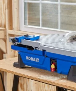 Kobalt 7-in 6-Amp Wet Tabletop Sliding Table Tile Saw - Power Tools -Kobalt Sales Store 41973190