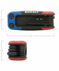 Kobalt 17-key Standard (Sae) and Metric Combination Folding Hex Key Set - Hand Tools -Kobalt Sales Store 42112690 scaled