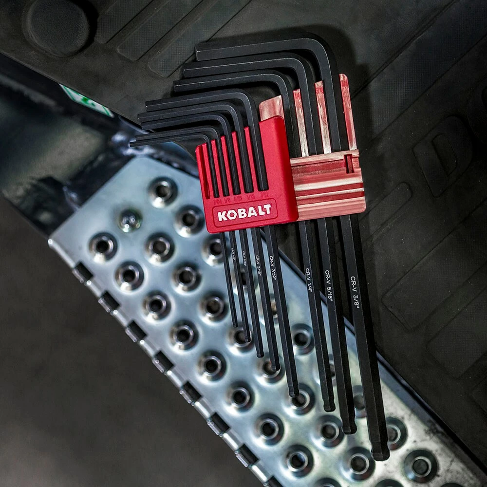 Kobalt 16-key Standard (Sae) and Metric Combination Hex Key Set - Hand Tools 5 Kobalt 16-key Standard (Sae) and Metric Combination Hex Key Set - Hand Tools - Image 5