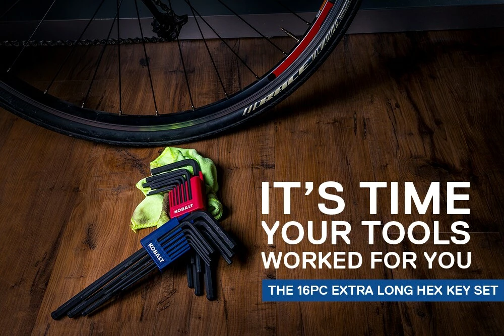 Kobalt 16-key Standard (Sae) and Metric Combination Hex Key Set - Hand Tools 10 Kobalt 16-key Standard (Sae) and Metric Combination Hex Key Set - Hand Tools - Image 10