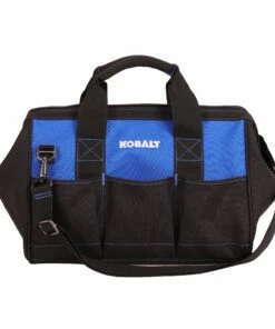 Kobalt Blue Black Polyester 15-in Tool Bag - Tool Storage & Work Benches -Kobalt Sales Store 42144130 scaled