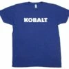 Kobalt Men's X-Large Textured Cotton Short sleeve Solid T-shirt Work Shirt - Workwear