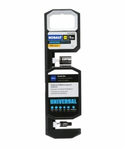 Kobalt Universal 9-Piece Metric 1/4-in Drive Spline Set Shallow Socket Set - Hand Tools -Kobalt Sales Store 42302032