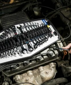 Kobalt In Tray with Removable Rails 20-Piece Set 12-Point Standard (SAE) and Metric Combination Ratchet Wrench Set - Hand Tools -Kobalt Sales Store 42336144