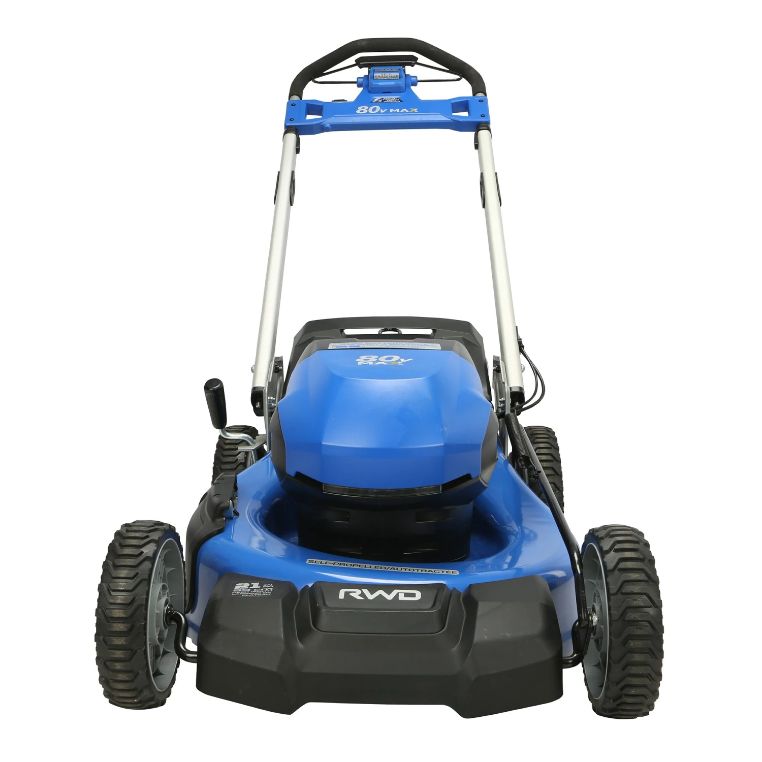Kobalt 80-Volt Max Brushless 21-in Self-propelled Cordless Electric Lawn Mower 4 Ah (Battery & Charger Included) - Outdoor Tools & Equipment 4 Kobalt 80-Volt Max Brushless 21-in Self-propelled Cordless Electric Lawn Mower 4 Ah (Battery & Charger Included) - Outdoor Tools & Equipment - Image 4