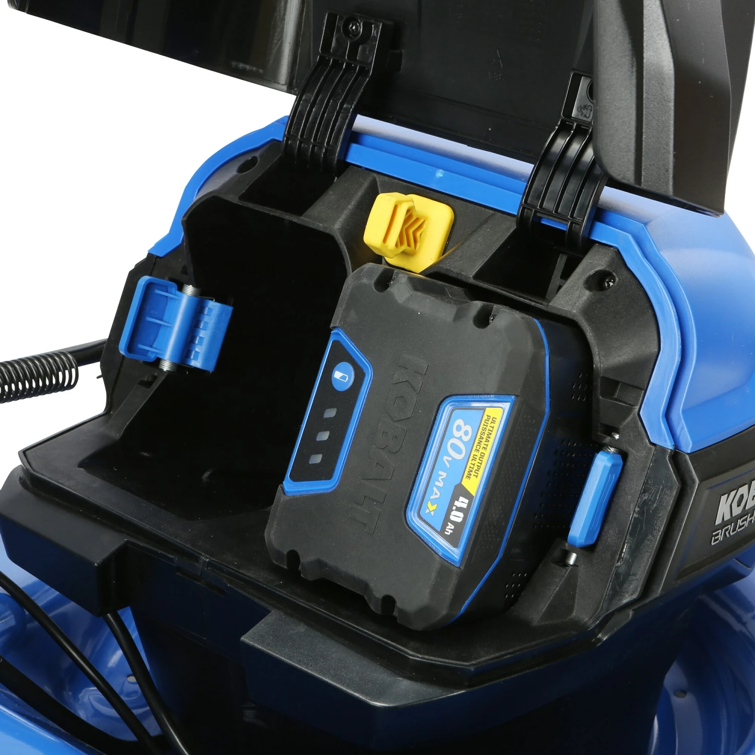 Kobalt 80-Volt Max Brushless 21-in Self-propelled Cordless Electric Lawn Mower 4 Ah (Battery & Charger Included) - Outdoor Tools & Equipment 8 Kobalt 80-Volt Max Brushless 21-in Self-propelled Cordless Electric Lawn Mower 4 Ah (Battery & Charger Included) - Outdoor Tools & Equipment - Image 8