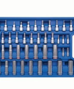 Kobalt 250-Piece Standard (SAE) and Metric Combination Polished Chrome Mechanics Tool Set (1/4-in; 3/8-in) - Hand Tools -Kobalt Sales Store 42394139 scaled
