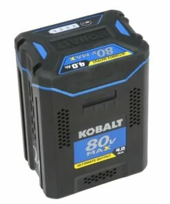 Kobalt 80-volt Max 4 Ah Rechargeable Lithium Ion (li-ion) Cordless Power Equipment Battery - Outdoor Tools & Equipment