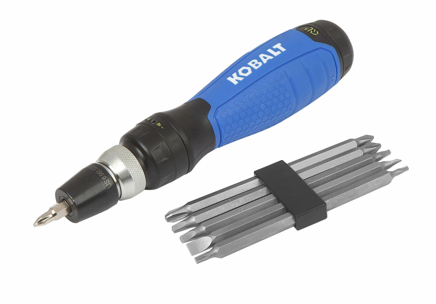 Kobalt Ratcheting screwdriver set 10-Piece Plastic Handle Ratcheting Set Assorted Multi-bit Screwdriver Set - Hand Tools 1 Kobalt Ratcheting screwdriver set 10-Piece Plastic Handle Ratcheting Set Assorted Multi-bit Screwdriver Set - Hand Tools