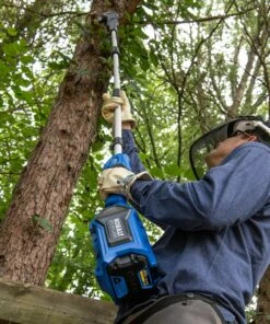 Kobalt 80-Volt 10-in Cordless Electric Pole Saw (Battery Not Included) - Outdoor Tools & Equipment -Kobalt Sales Store 42510248