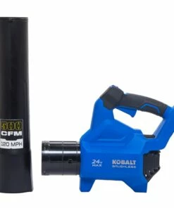 Kobalt 24-volt Max 500-CFM Brushless Handheld Cordless Electric Leaf Blower (Tool Only) - Outdoor Tools & Equipment -Kobalt Sales Store 42554775