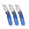 Kobalt Kobalt 3pk Lockback knife set 18mm 3-Blade Folding Utility Knife - Hand Tools