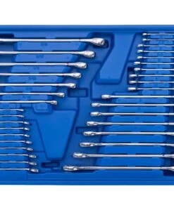 Kobalt 250-Piece Standard (SAE) and Metric Combination Polished Chrome Mechanics Tool Set (1/4-in; 3/8-in) - Hand Tools -Kobalt Sales Store 42702394 scaled