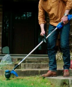 Kobalt 24-Volt 12-in Straight Cordless String Trimmer (Battery Included) - Outdoor Tools & Equipment -Kobalt Sales Store 42705669