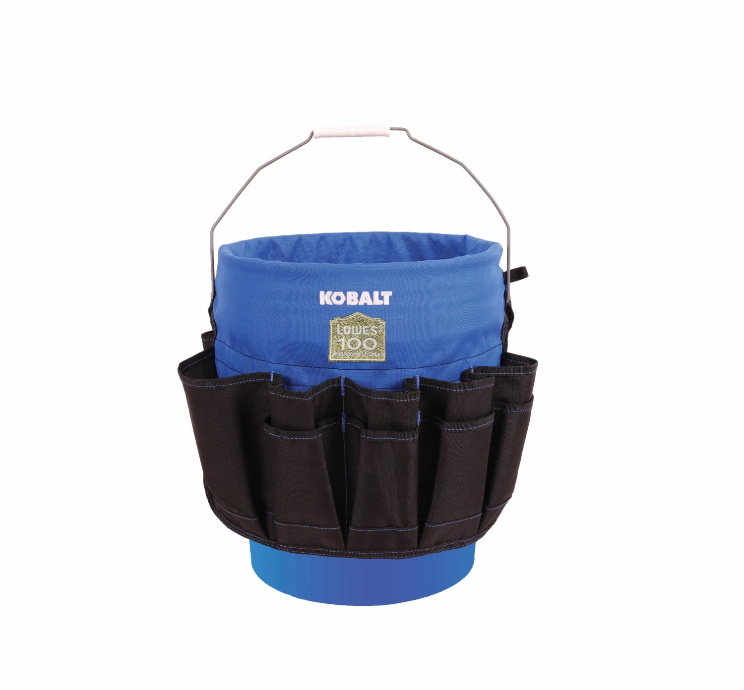 Kobalt Blue Black Polyester 18-in 5-Gallon Bucket Organizer - Tool Storage & Work Benches 1 Kobalt Blue Black Polyester 18-in 5-Gallon Bucket Organizer - Tool Storage & Work Benches