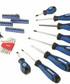 Kobalt 119 Piece Home Owner's Tool Set in Folding Case - Hand Tools -Kobalt Sales Store 43090836