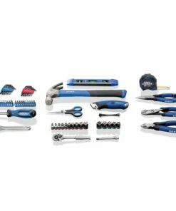 Kobalt 73 Piece Home Owner's Tool Kit with Folding Case - Hand Tools