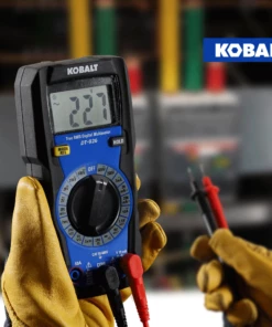 Kobalt 10 Amp 50-1000-Volt Digital Specialty Meter (Battery Included) - Electrical Testers & Tools -Kobalt Sales Store 43488956