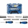 Kobalt 65-Piece Standard (SAE) and Metric Combination Polished Chrome Mechanics Tool Set - Hand Tools