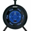 Kobalt 4-Outlet KOBALT Black/Blue Cord Reel 2-USB w/80ft 14/3 SJTW Ext Cord - Extension Cords & Surge Protectors