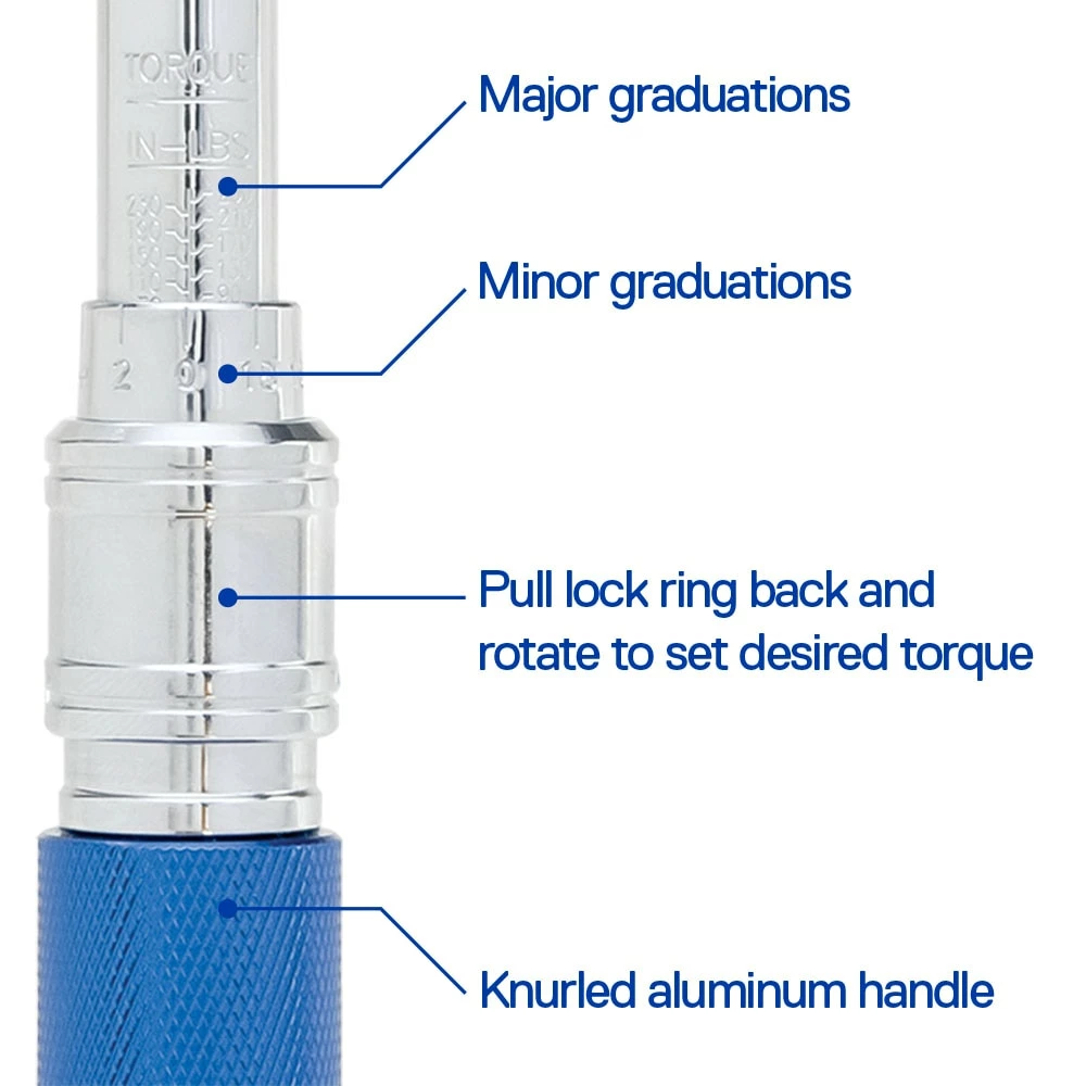 Kobalt 1/4-in Drive Click Torque Wrench - Hand Tools 5 Kobalt 1/4-in Drive Click Torque Wrench - Hand Tools - Image 5