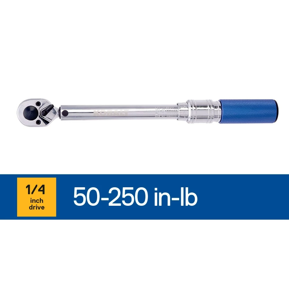 Kobalt 1/4-in Drive Click Torque Wrench - Hand Tools 3 Kobalt 1/4-in Drive Click Torque Wrench - Hand Tools - Image 3
