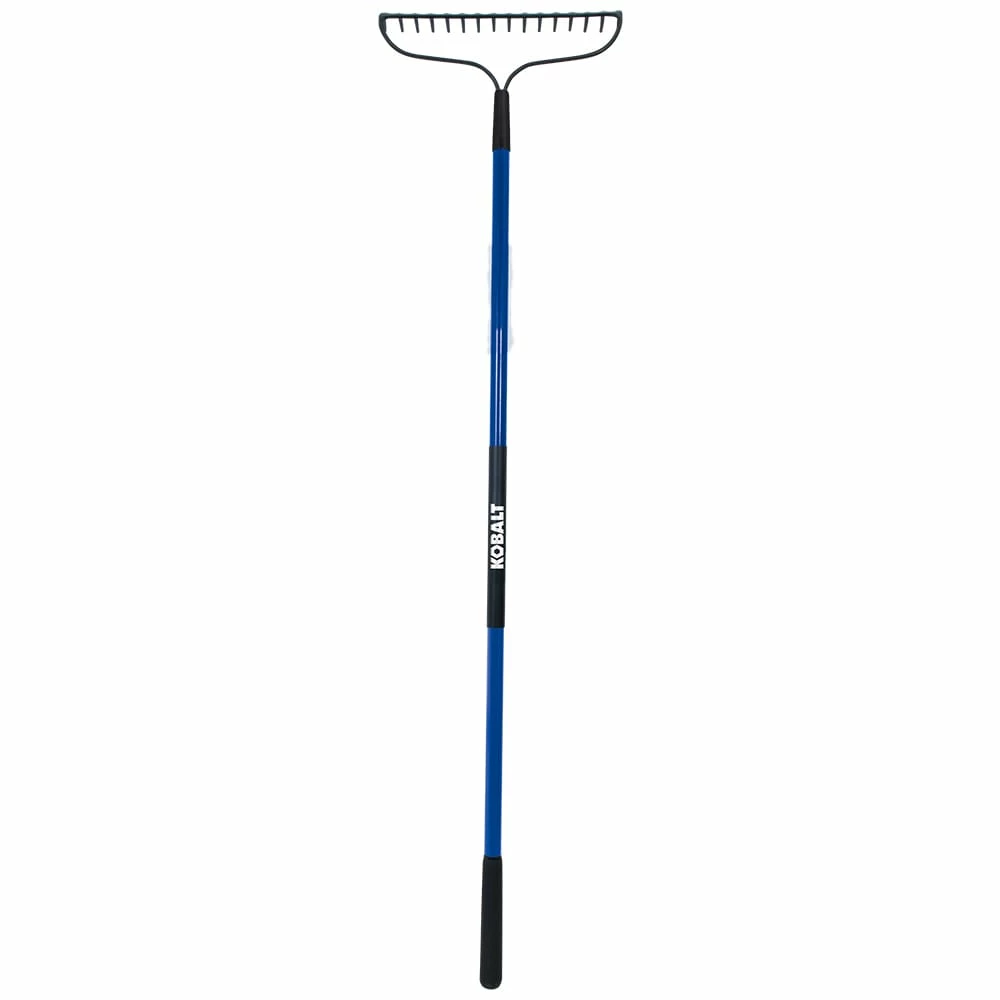 Kobalt Kobalt Fiberglass Handle Forged Bow Rake - Outdoors 1 Kobalt Kobalt Fiberglass Handle Forged Bow Rake - Outdoors