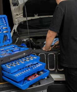 Kobalt 243-Piece Standard (SAE) and Metric Combination Polished Chrome Mechanics Tool Set (1/4-in; 3/8-in) - Hand Tools 31 Kobalt 243-Piece Standard (SAE) and Metric Combination Polished Chrome Mechanics Tool Set (1/4-in; 3/8-in) - Hand Tools -Kobalt Sales Store 44474237 scaled