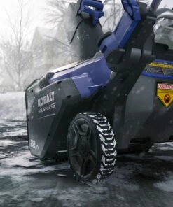 Kobalt 80-Volt Max 22-in Single-stage Cordless Electric Snow Blower 4-Hours Ah (Battery Included) - Outdoor Tools & Equipment -Kobalt Sales Store 44498562