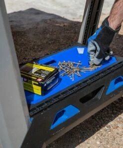 Kobalt 30.63-in W x 33.5-in H Adjustable Pp and Steel Construction Saw Horse (1000-lb Capacity) - Tool Storage & Work Benches -Kobalt Sales Store 44627988 scaled
