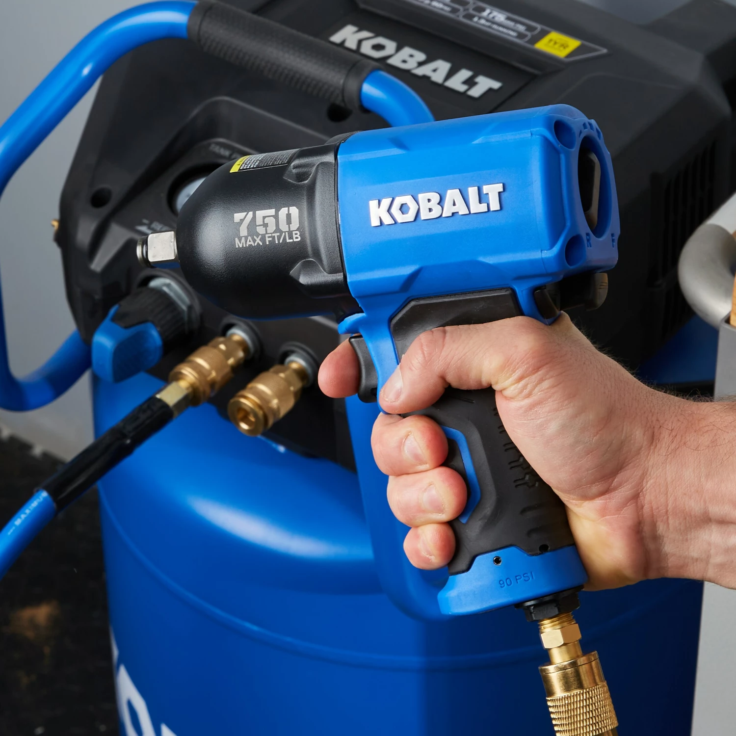 Kobalt 0.5-in 750-ft Air Impact Wrench - Air Tools & Compressors 6 Kobalt 0.5-in 750-ft Air Impact Wrench - Air Tools & Compressors - Image 6