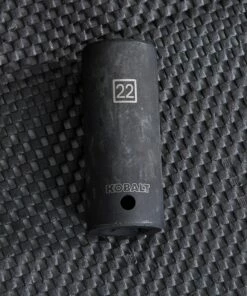 Kobalt Metric 1/2-in Drive 22mm 6-Point Impact Socket - Hand Tools -Kobalt Sales Store 44893548