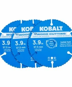 Kobalt 3-Pack 4-in Set High-speed Steel Circular Saw Blade Set - Power Tool Accessories -Kobalt Sales Store 45064808