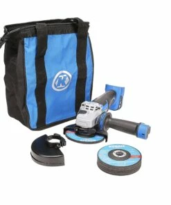 Kobalt 5-in 24-Volt Max Paddle Switch Brushless Cordless Angle Grinder - Power Tools -Kobalt Sales Store 45231360