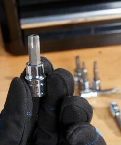 Kobalt 8-Piece 1/4-in; 3/8-in Drive Set Tamper-Proof Torx Bit Tamper-Proof Driver Socket Set - Hand Tools -Kobalt Sales Store 45348075