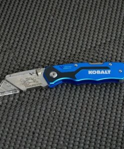Kobalt 18mm 3-Blade Folding Utility Knife - Hand Tools -Kobalt Sales Store 45434740