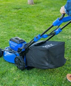 Kobalt 40-volt Brushless 20-in Push Cordless Electric Lawn Mower 6 Ah (Battery & Charger Included) - Outdoor Tools & Equipment -Kobalt Sales Store 45715969