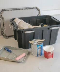 Kobalt X-large 24-Gallon (96-Quart) Grey Heavy Duty Tote with Latching Lid - Baskets & Storage Containers 28 Kobalt X-large 24-Gallon (96-Quart) Grey Heavy Duty Tote with Latching Lid - Baskets & Storage Containers -Kobalt Sales Store 46358952 scaled