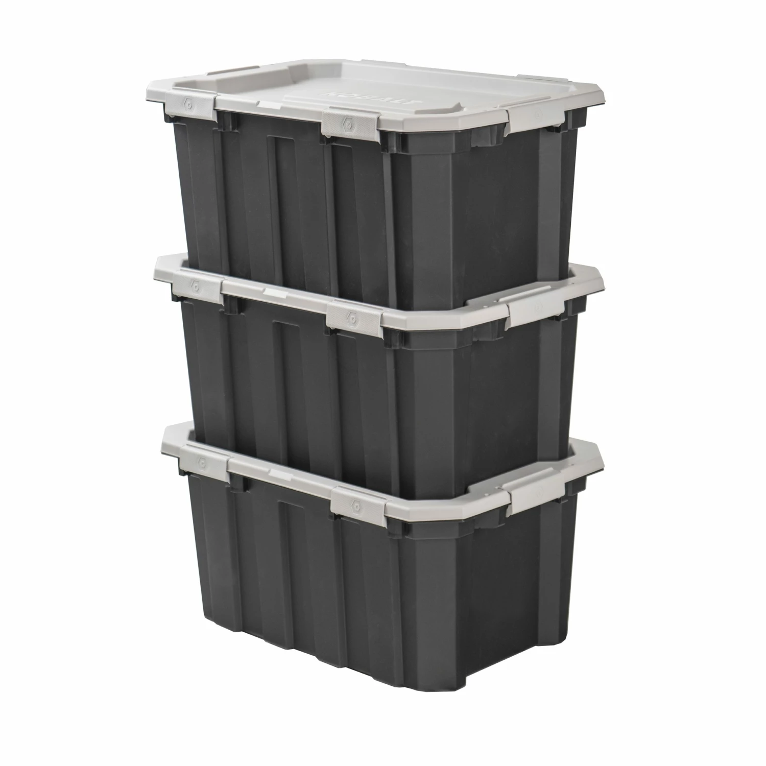 Kobalt X-large 24-Gallon (96-Quart) Grey Heavy Duty Tote with Latching Lid - Baskets & Storage Containers 8 Kobalt X-large 24-Gallon (96-Quart) Grey Heavy Duty Tote with Latching Lid - Baskets & Storage Containers - Image 8