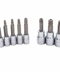 Kobalt 8-Piece 1/4-in; 3/8-in Drive Set Tamper-Proof Torx Bit Tamper-Proof Driver Socket Set - Hand Tools -Kobalt Sales Store 47490761 scaled