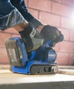 Kobalt Kobalt 24V MAX 24-Volt Brushless Cordless Variable Belt Sander with Dust Management - Power Tools -Kobalt Sales Store 47637522
